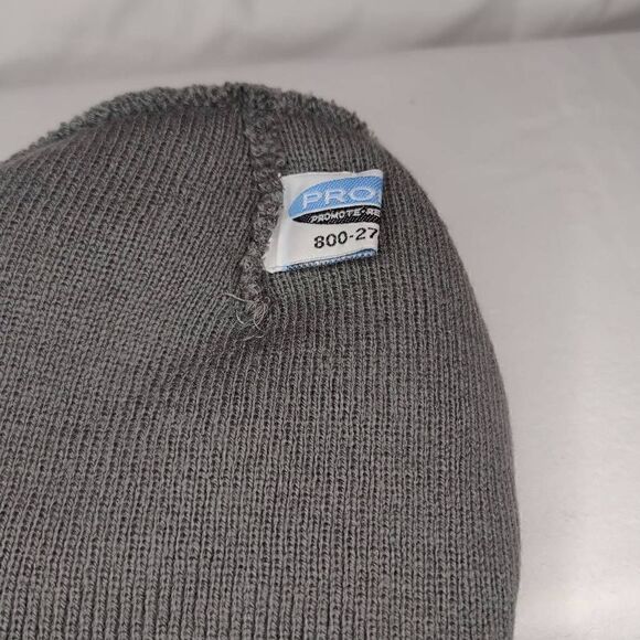 Adult Unisex Lagunitas Brewing Company Embroidered Beanie Hat Gray - Picture 10 of 12